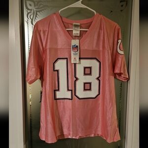 Women's Colts Peyton Manning #18 Size XL jersey.